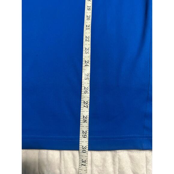 Adidas Climachill Athletic Shirt Men's Size Medium Royal Blue Workout Active - Picture 6 of 7